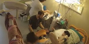 Gyno exam of pregnant woman SpyCam (Examination During Pregnancy 72)