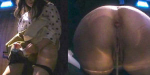 Hidden camera in the women's restroom of a cafe (Coffee VIP Toilet 36)