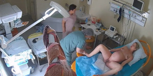 Gyno exam of pregnant woman SpyCam (Examination During Pregnancy 75)