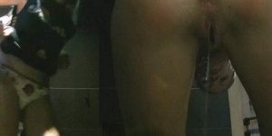 Hidden camera in the women's restroom of a cafe (Coffee VIP Toilet 43)
