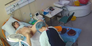 Gyno exam of pregnant woman SpyCam (Examination During Pregnancy 77)