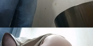 Spying device installed in a women's public restroom (Street Toilet 2023 01-05)