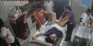 Video of a woman's surgery in a maternity hospital (Indian maternity hospital 37-41)